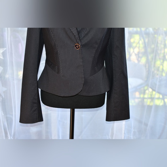 Marciano Size Small Pinstripe Blazer Jacket - Picture 2 of 14